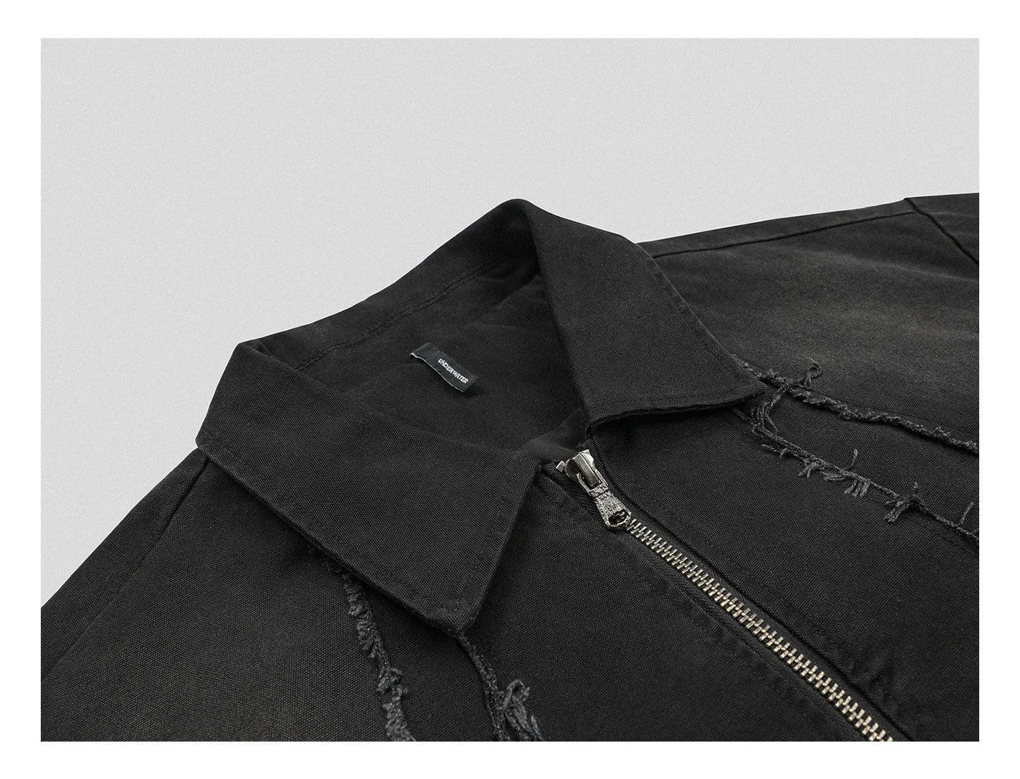 Niche Designer Stone Washed Jacket - Amplify