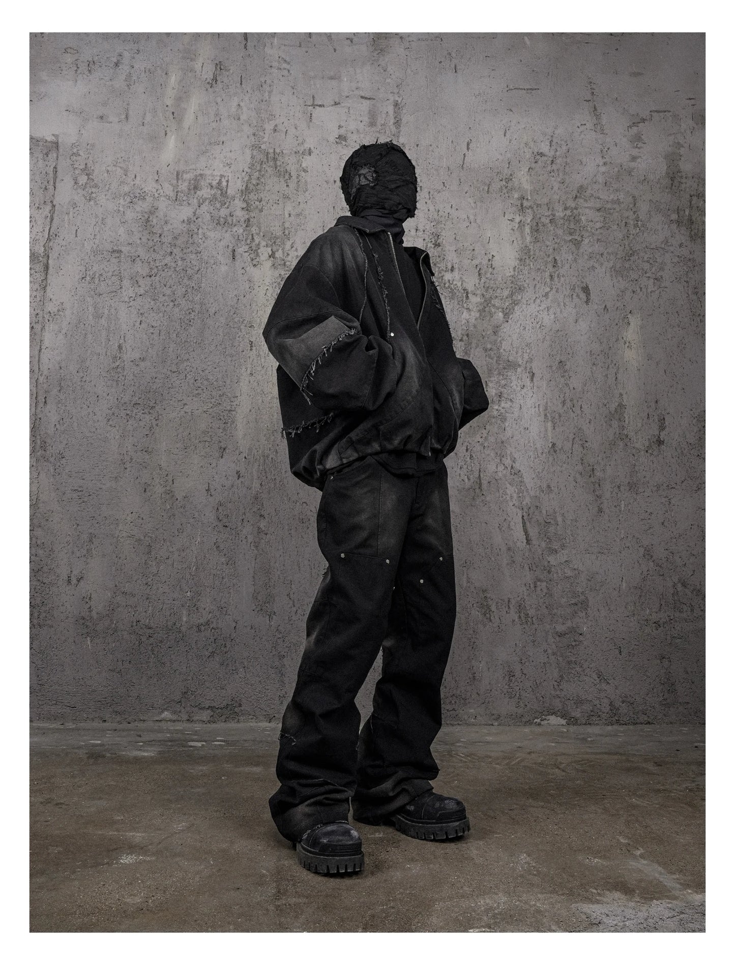 Niche Designer Stone Washed Jacket - Amplify