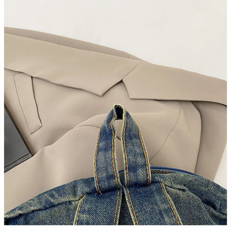 Denim Jacket x Backpack - Amplify