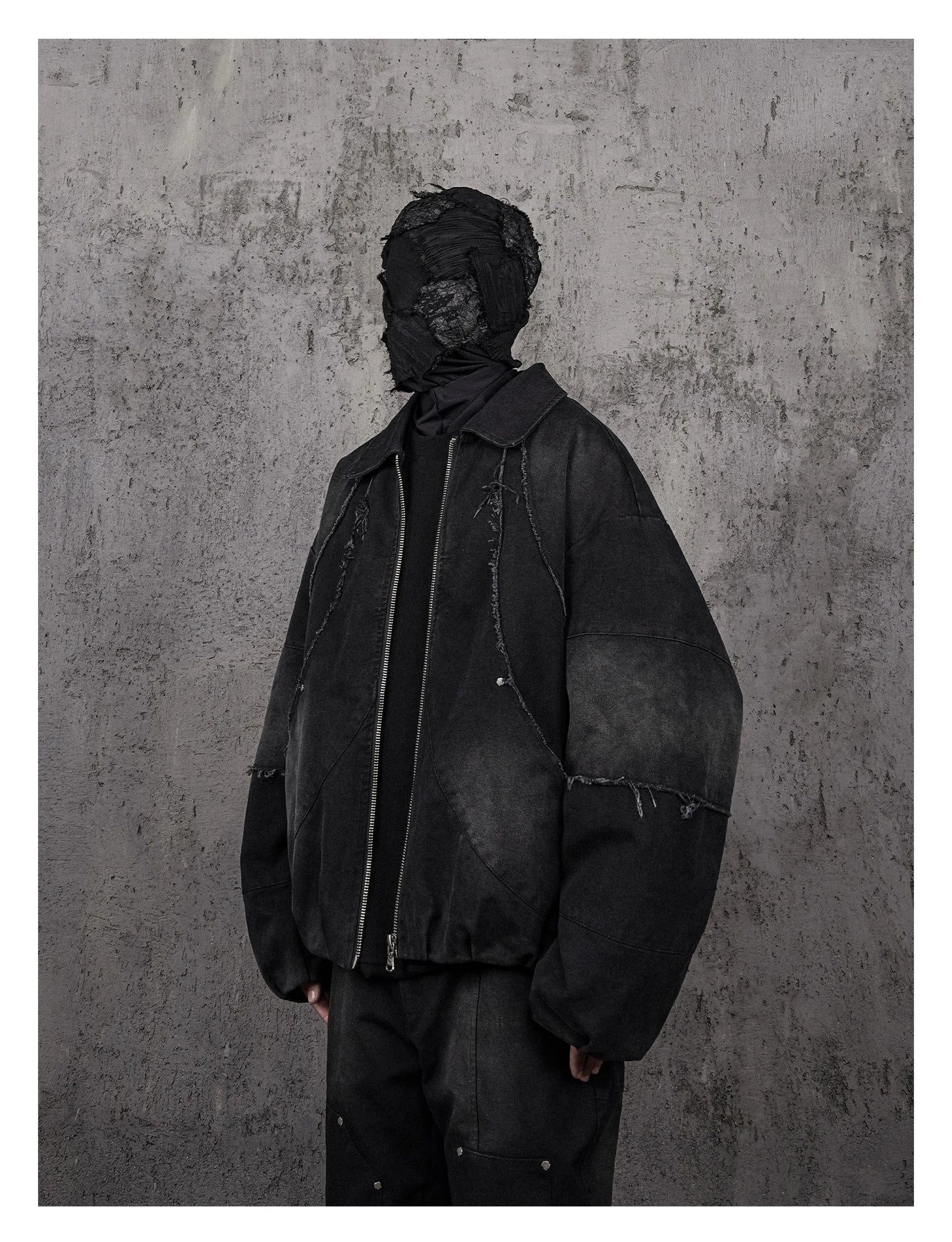 Niche Designer Stone Washed Jacket - Amplify