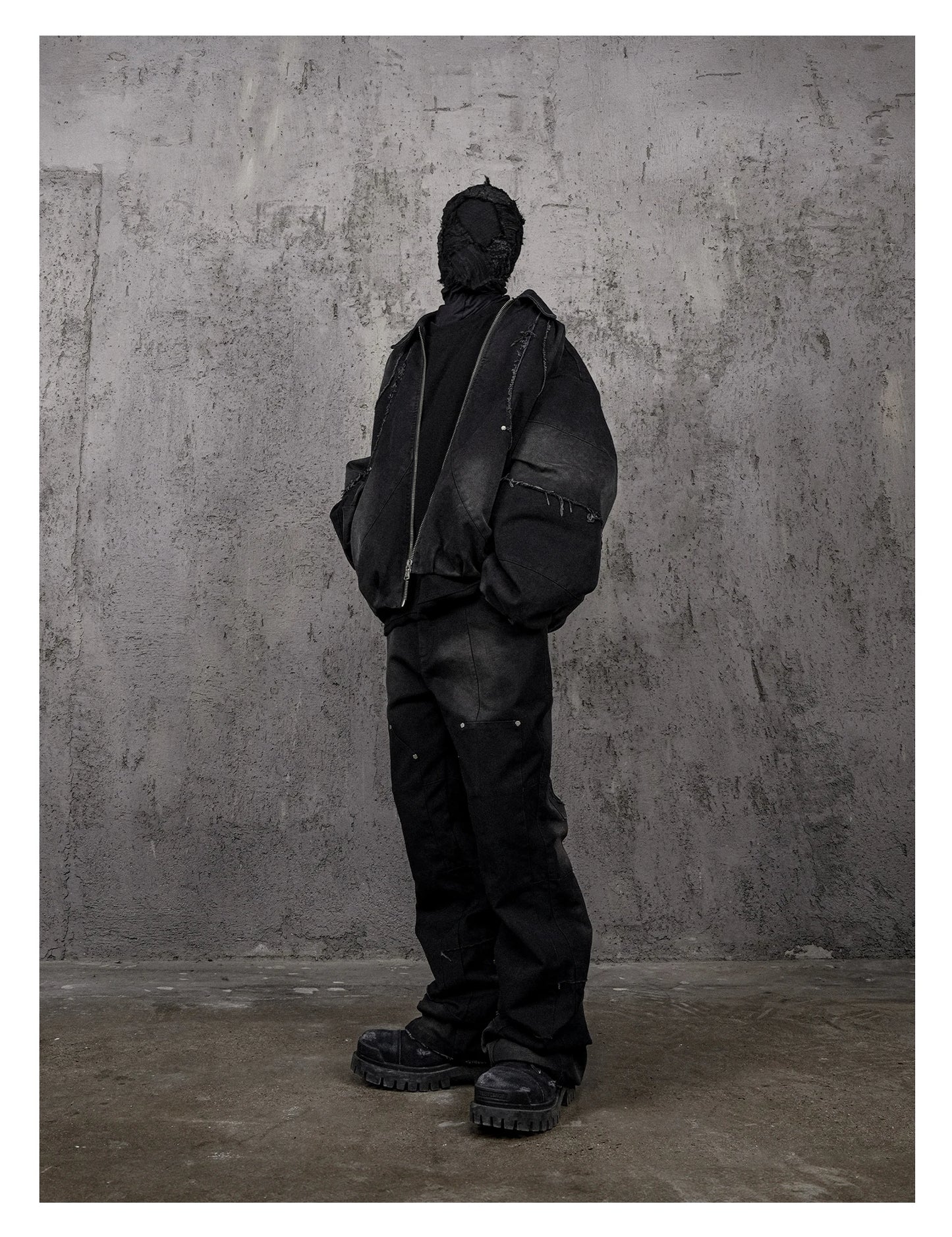 Niche Designer Stone Washed Jacket - Amplify