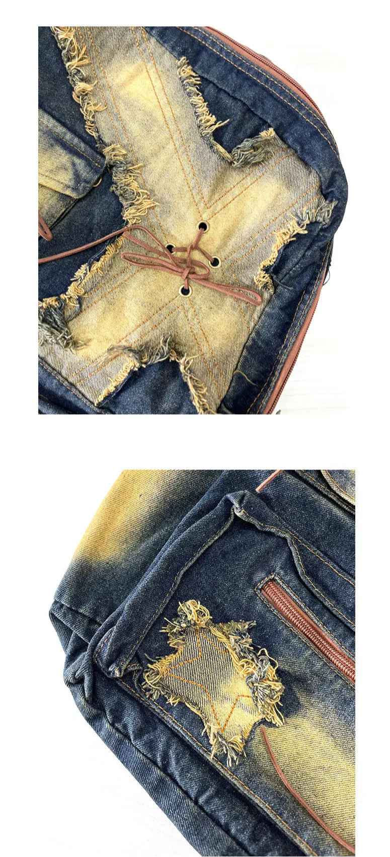 Washed Denim Travel Pack