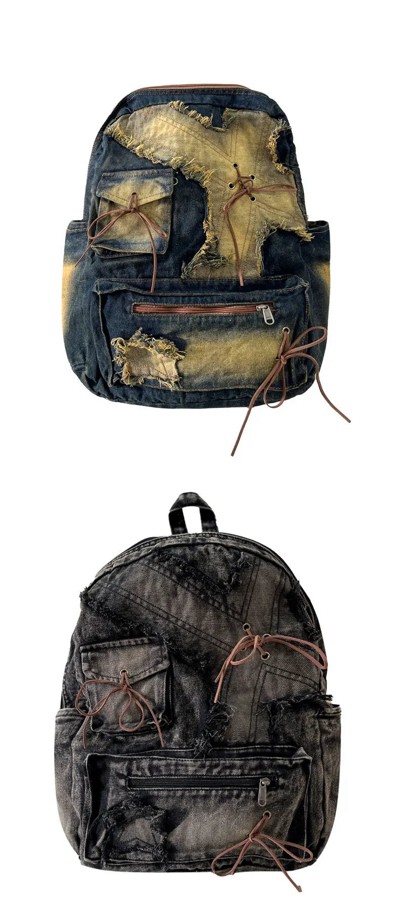 Washed Denim Travel Pack