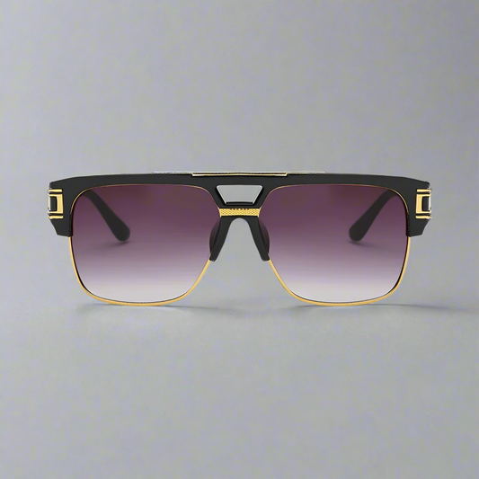 Luxury Vintage Square Designer Shades - Amplify