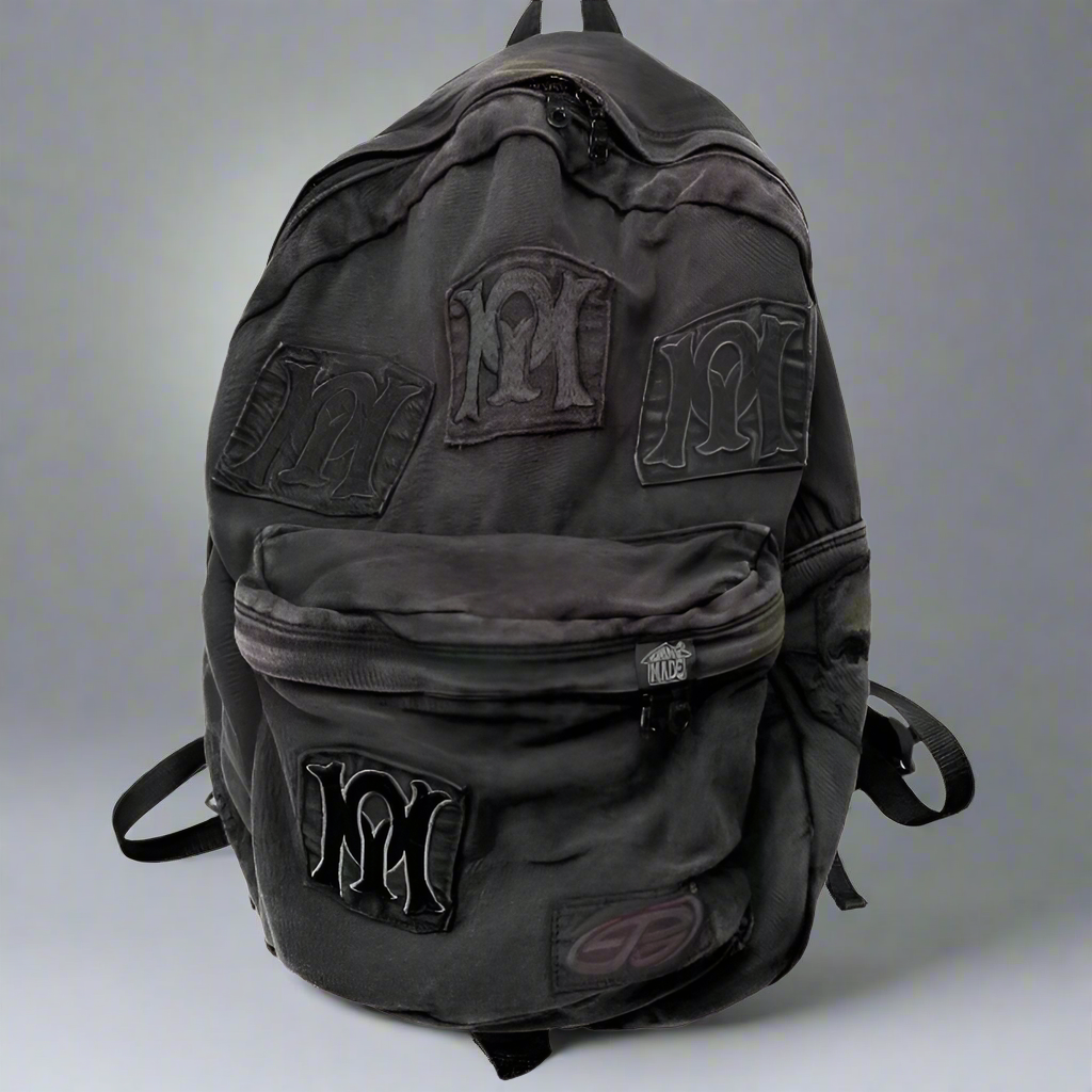 Y2k Aesthetic | All Match Letter Embroidery Backpack Patchwork Vintage Gothic - Amplify