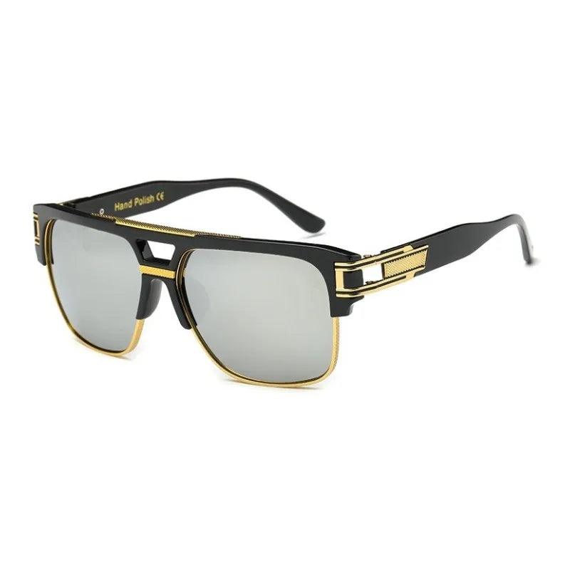 Luxury Vintage Square Designer Shades C06 MERCELYN