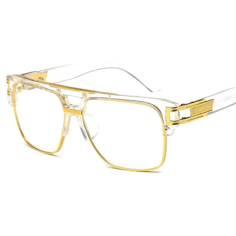 Luxury Vintage Square Designer Shades