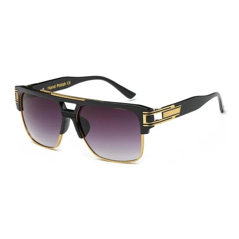 Luxury Vintage Square Designer Shades C03 MERCELYN