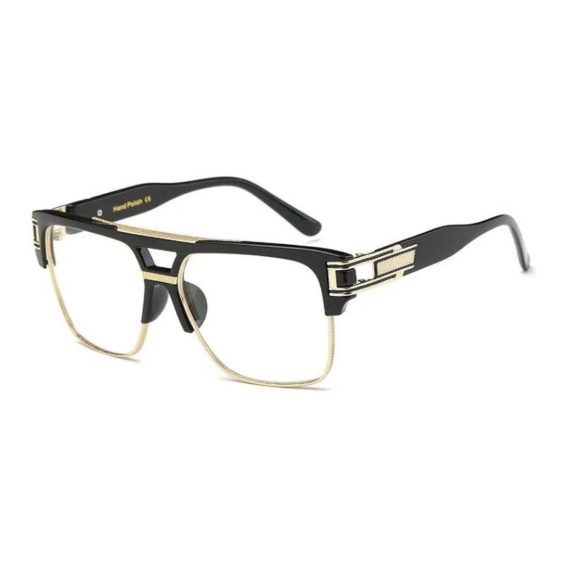 Luxury Vintage Square Designer Shades C08 MERCELYN