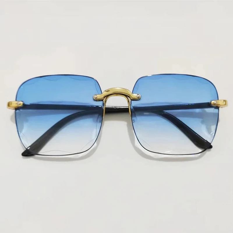 Rimless Designer Alloy Shades - Amplify