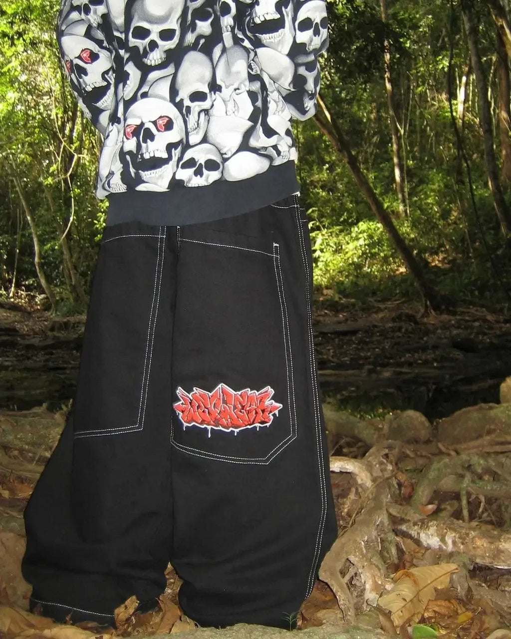 Harajuku Money Print Streetwear