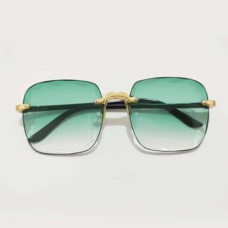 Rimless Designer Alloy Shades 7 MULTI