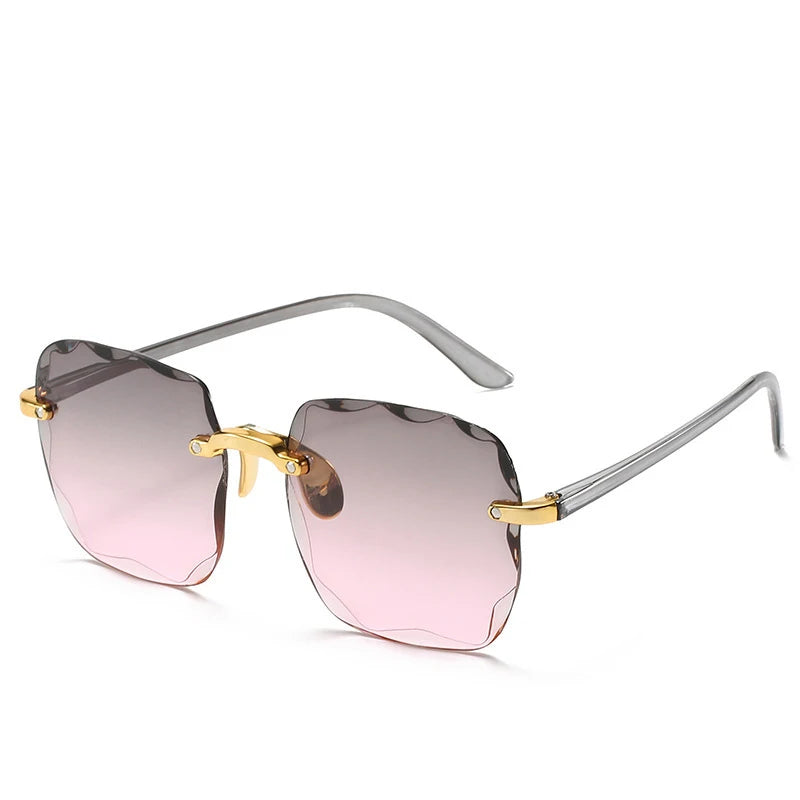 Rimless Designer Alloy Shades - Amplify