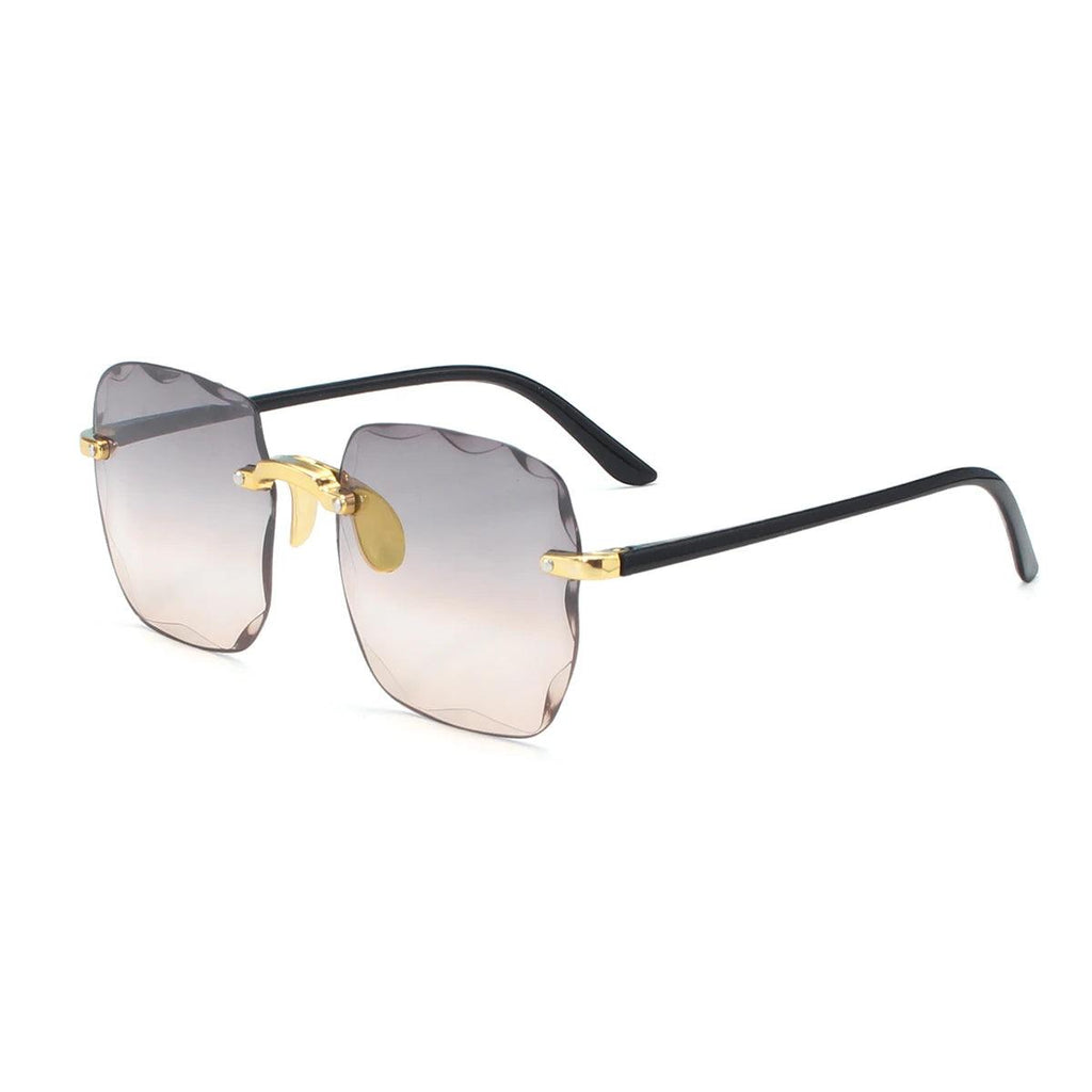 Rimless Designer Alloy Shades 3 MULTI