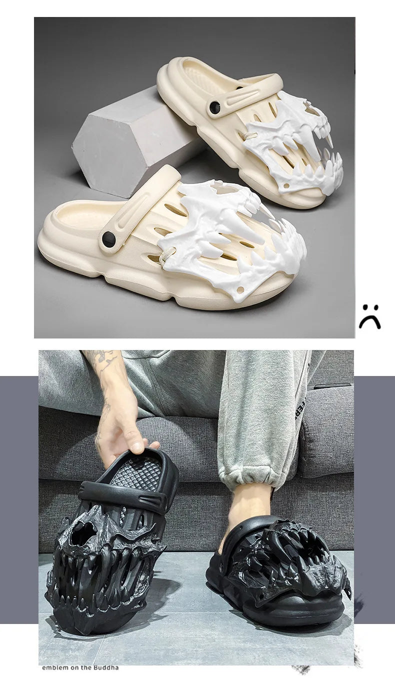 Summer Beach Shoes Men's Sandals Shoes Outdoor Leisure Cave Shoes Fashion Trend Sport Platform Non-slip Sports Breathable