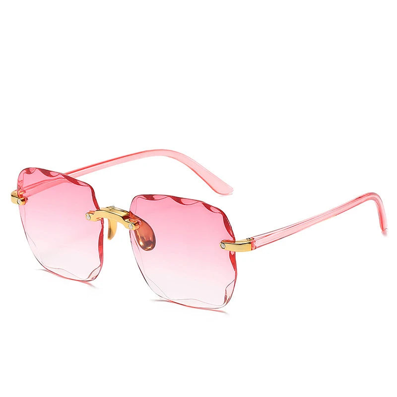 Rimless Designer Alloy Shades - Amplify