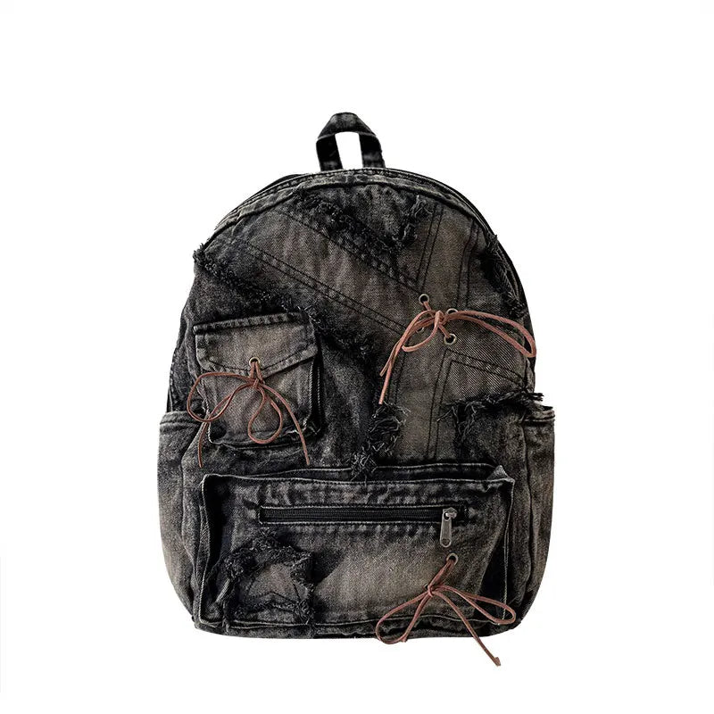 Washed Denim Travel Pack