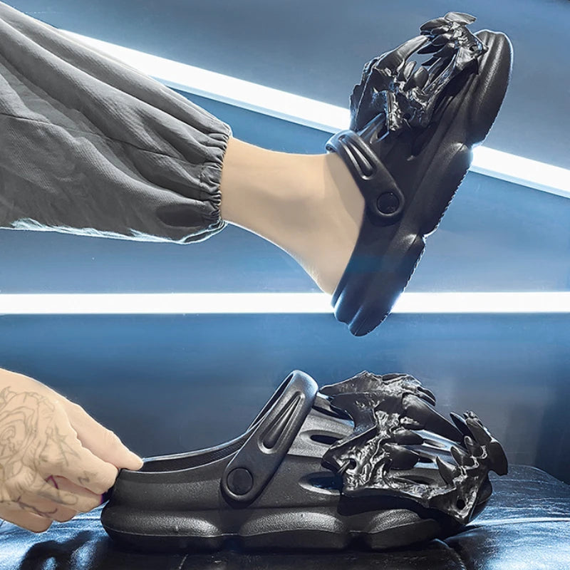 Summer Beach Shoes Men's Sandals Shoes Outdoor Leisure Cave Shoes Fashion Trend Sport Platform Non-slip Sports Breathable