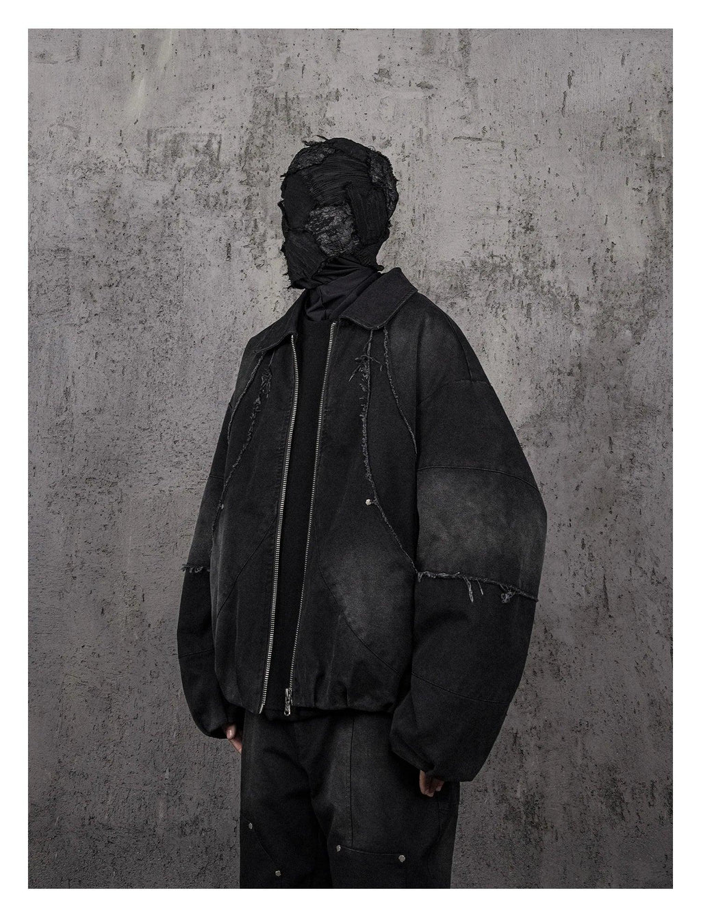 Niche Designer Stone Washed Jacket