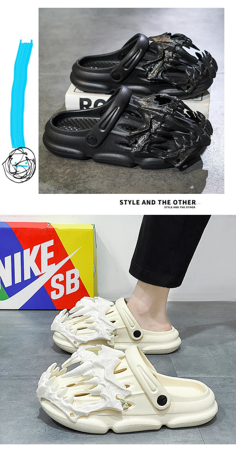 Summer Beach Shoes Men's Sandals Shoes Outdoor Leisure Cave Shoes Fashion Trend Sport Platform Non-slip Sports Breathable