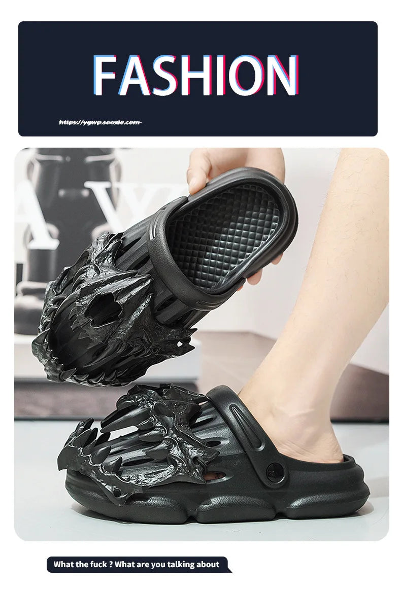 Summer Beach Shoes Men's Sandals Shoes Outdoor Leisure Cave Shoes Fashion Trend Sport Platform Non-slip Sports Breathable