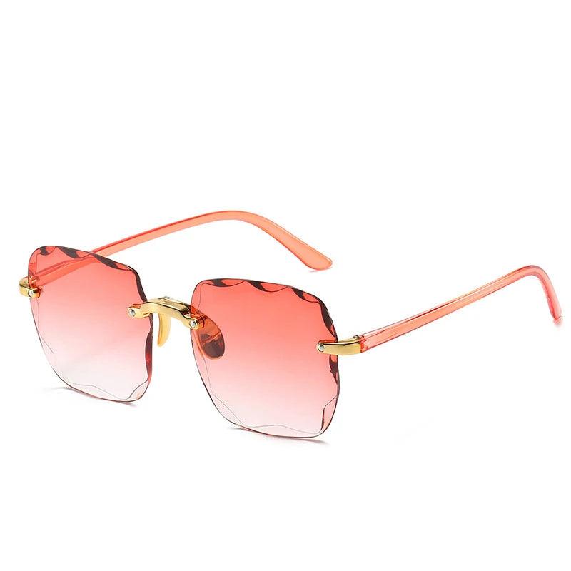 Rimless Designer Alloy Shades 5 MULTI