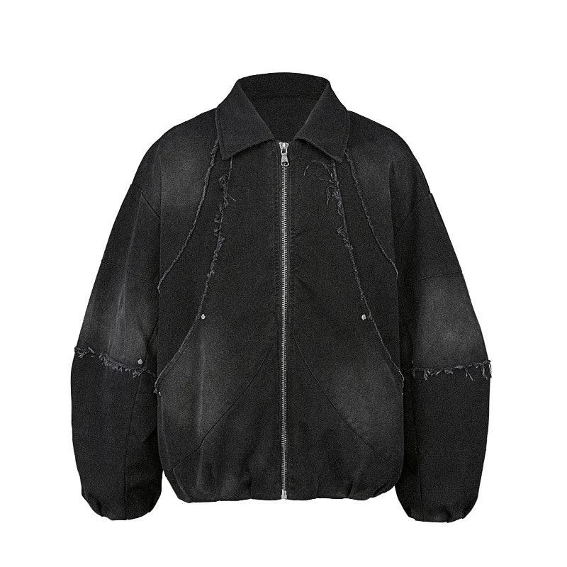 Niche Designer Stone Washed Jacket Picture Color