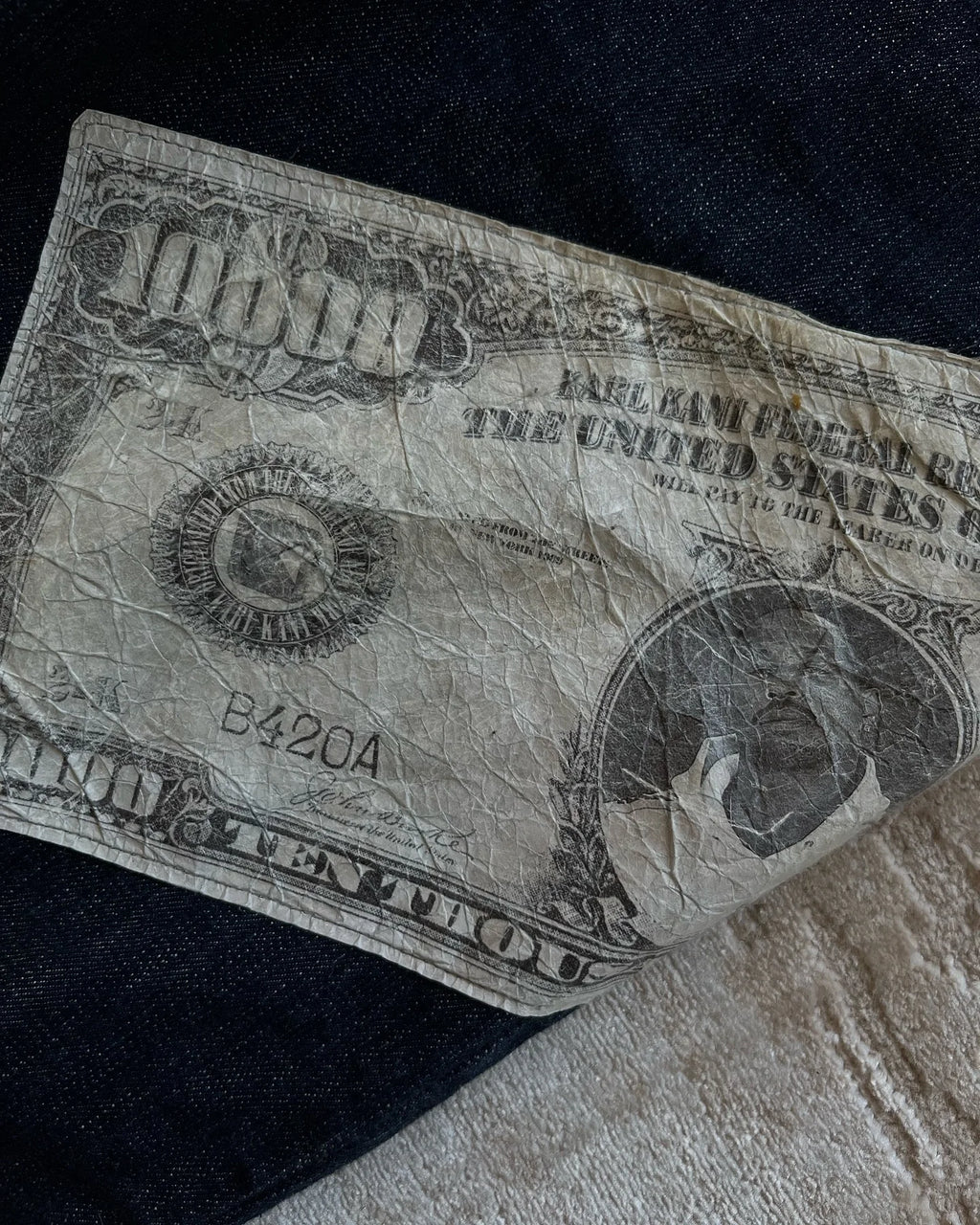 Harajuku Money Print Streetwear