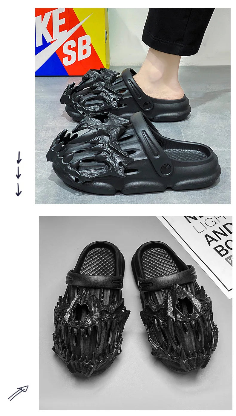 Summer Beach Shoes Men's Sandals Shoes Outdoor Leisure Cave Shoes Fashion Trend Sport Platform Non-slip Sports Breathable