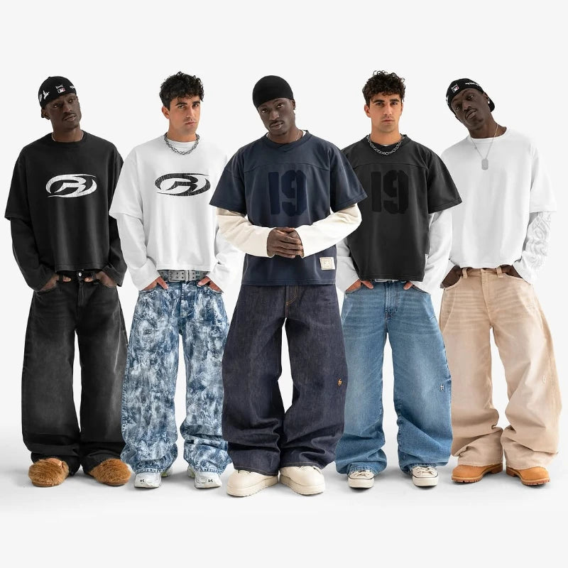 Y2K Baggy Harajuku Jeans Retro