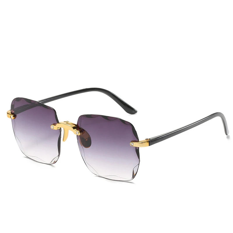 Rimless Designer Alloy Shades - Amplify